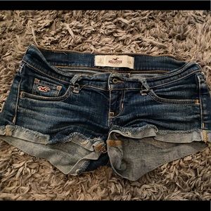 Hollister low rise shorts